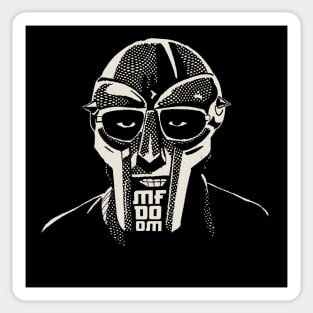 MF DOOM Vintage Sticker